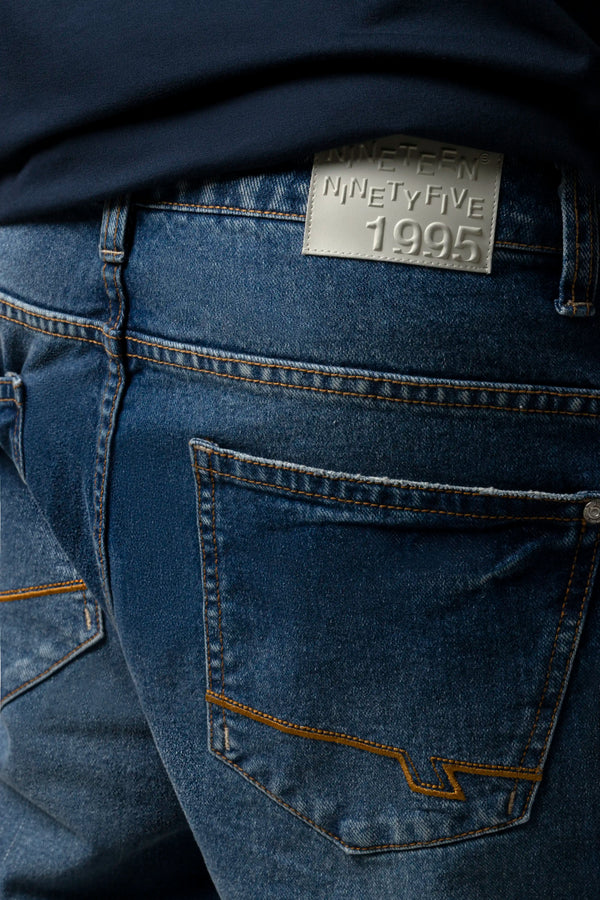 JEAN 5 BOLSILLOS COLOR AZUL OSCURO