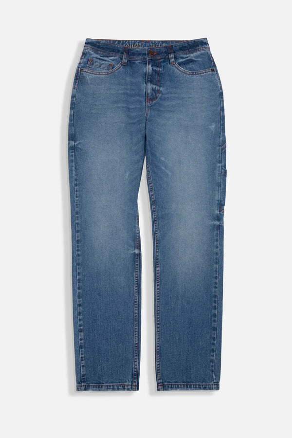 JEAN 5 BOLSILLOS COLOR AZUL MEDIO