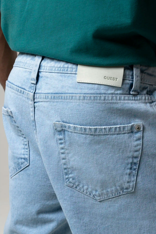 JEAN 5 BOLSILLOS COLOR AZUL CLARO