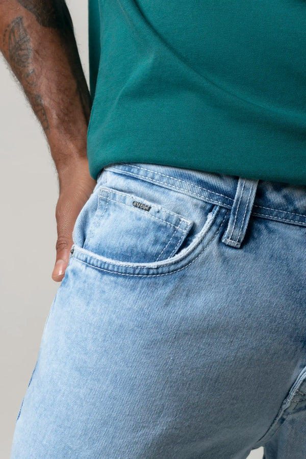 JEAN 5 BOLSILLOS COLOR AZUL CLARO