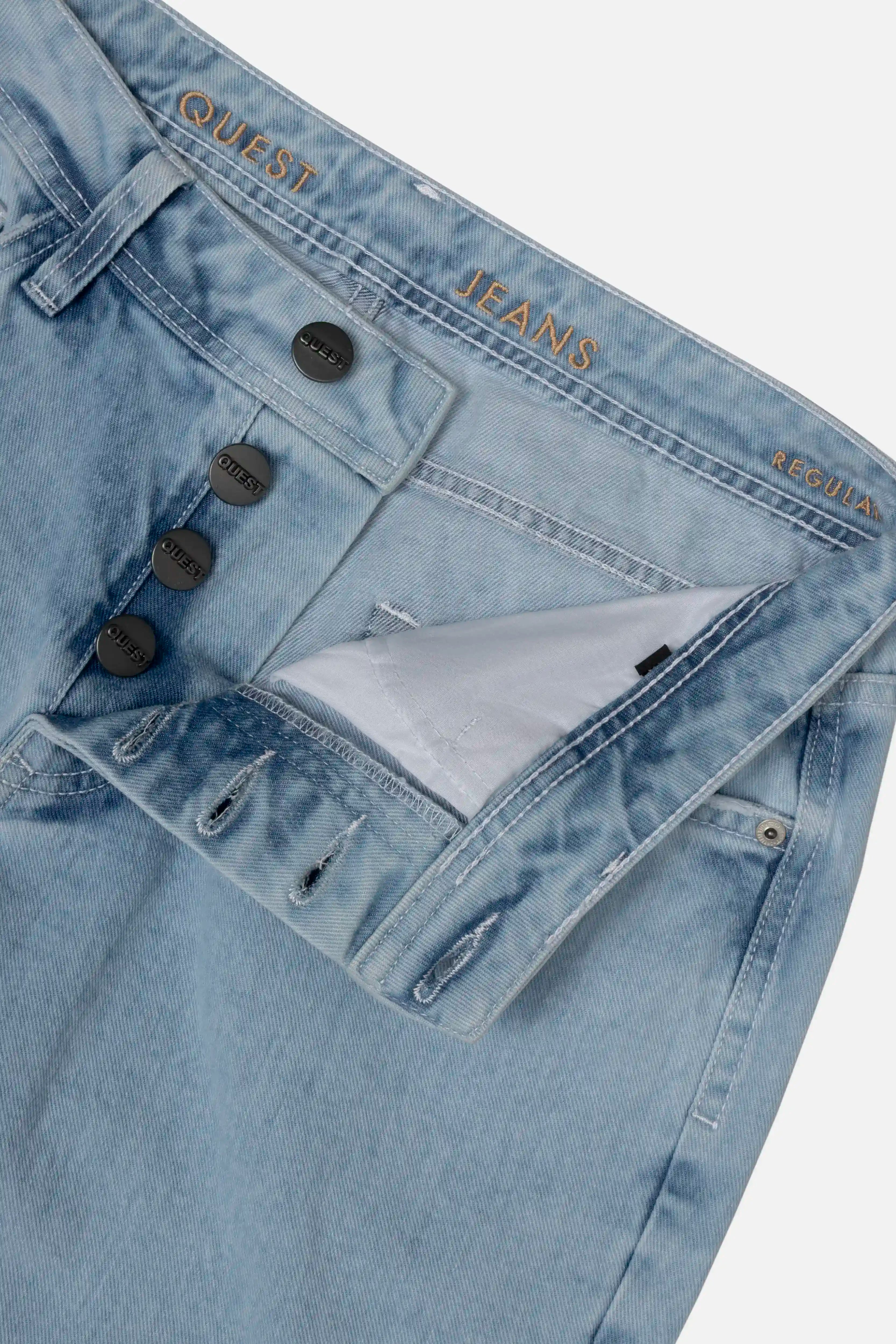 JEAN 5 BOLSILLOS COLOR AZUL CLARO