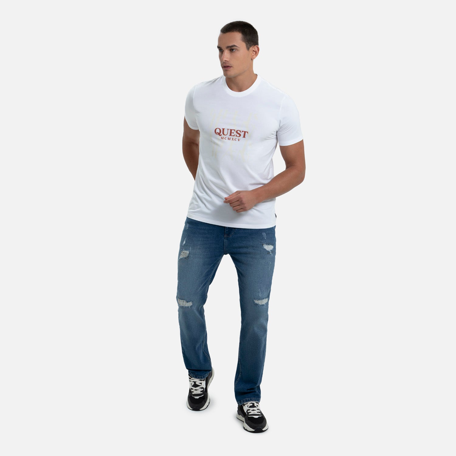 JEAN 5 BOLSILLOS COLOR AZUL CLARO