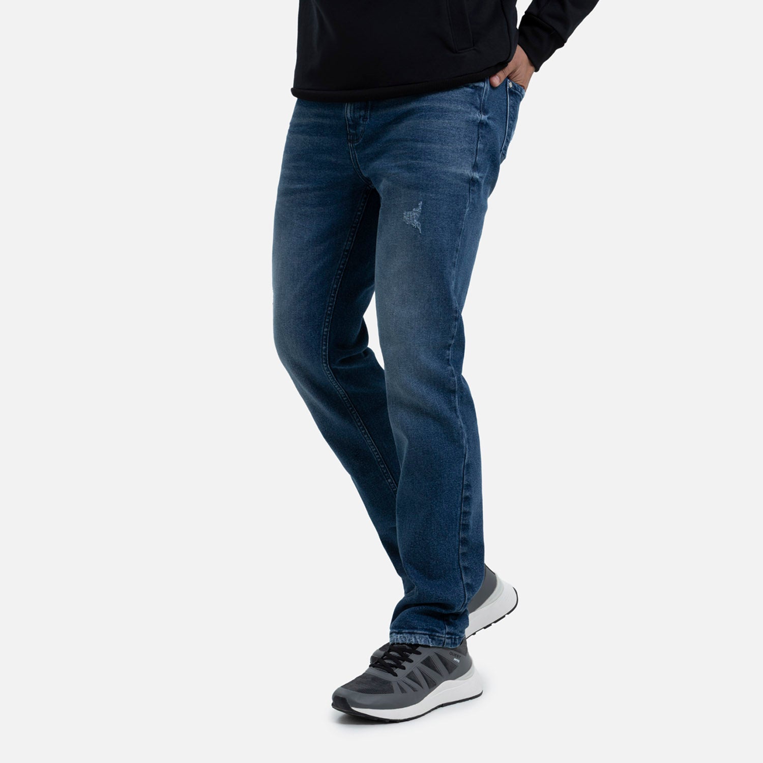 JEAN 5 BOLSILLOS COLOR AZUL MEDIO