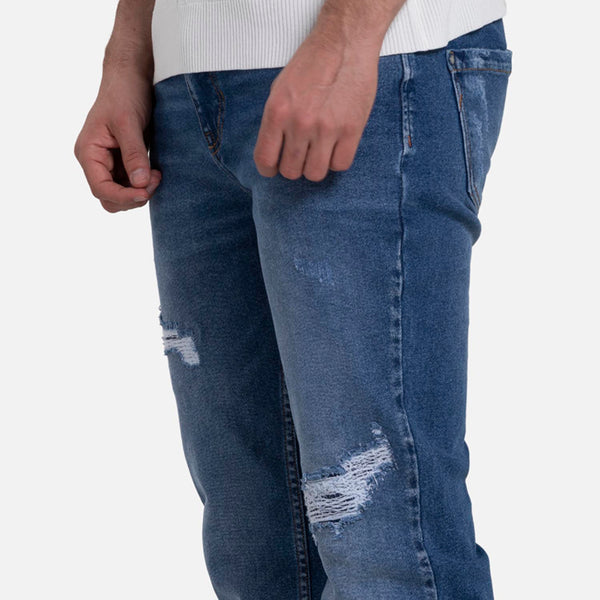 JEAN 5 BOLSILLOS COLOR AZUL CLARO