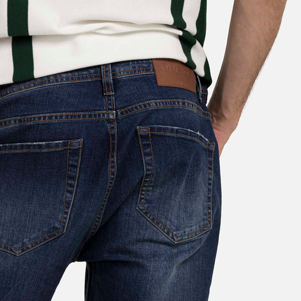 JEAN 5 BOLSILLOS COLOR AZUL OSCURO