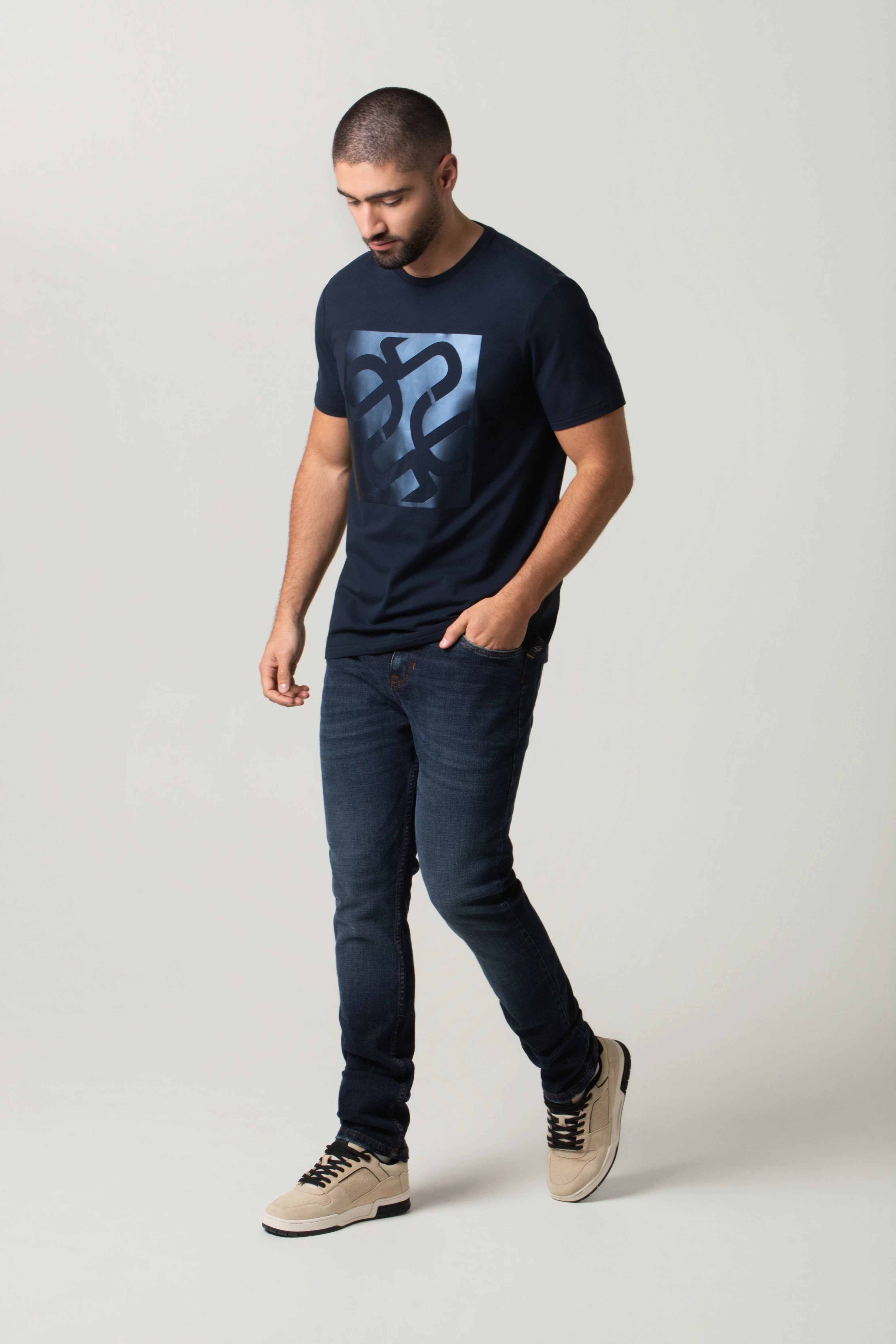 JEAN 5 BOLSILLOS COLOR AZUL INDUSTRY