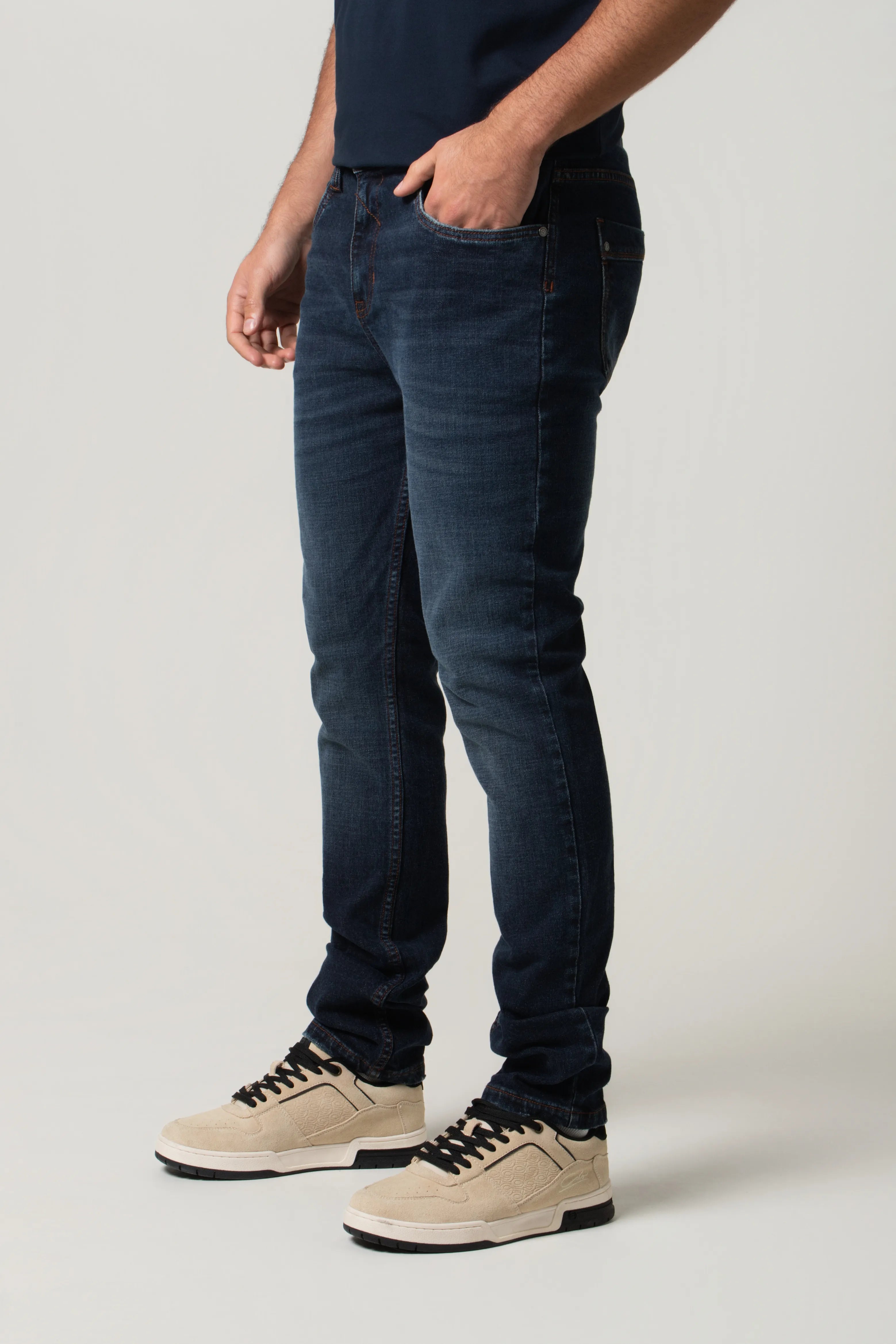 JEAN 5 BOLSILLOS COLOR AZUL INDUSTRY