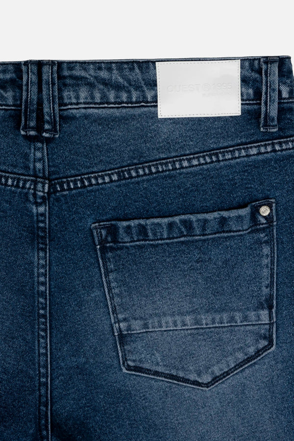 JEAN 5 BOLSILLOS COLOR AZUL MEDIO