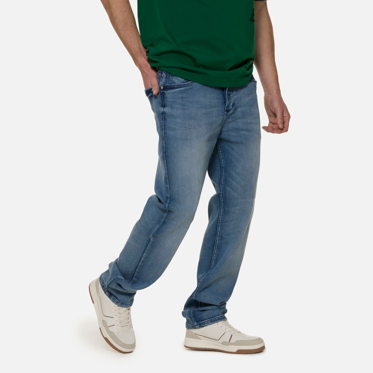JEAN 5 BOLSILLOS COLOR AZUL MEDIO