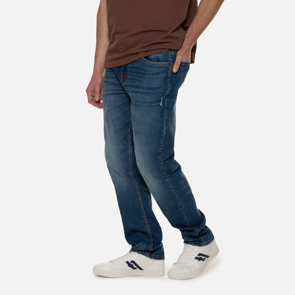 JEAN 5 BOLSILLOS COLOR AZUL OSCURO