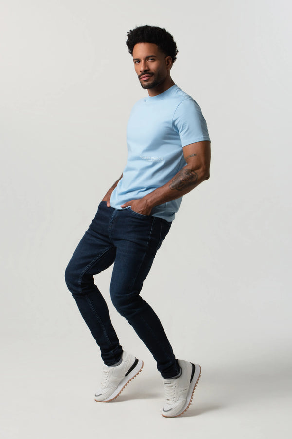 JEAN 5 BOLSILLOS COLOR AZUL OSCURO