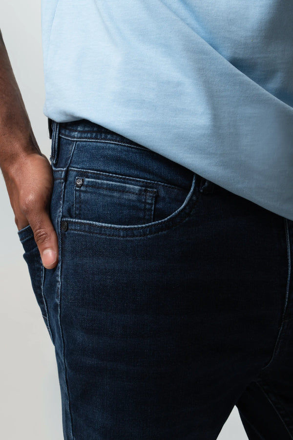 JEAN 5 BOLSILLOS COLOR AZUL OSCURO