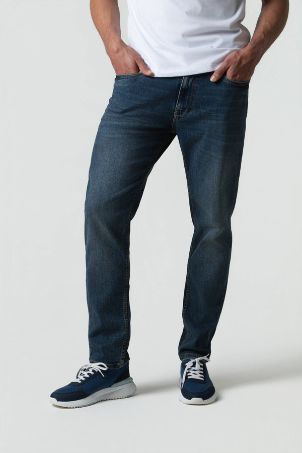 JEAN 5 BOLSILLOS COLOR AZUL OSCURO