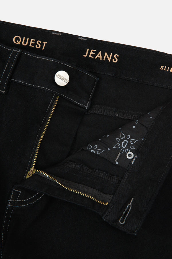 JEAN 5 BOLSILLOS COLOR NEGRO