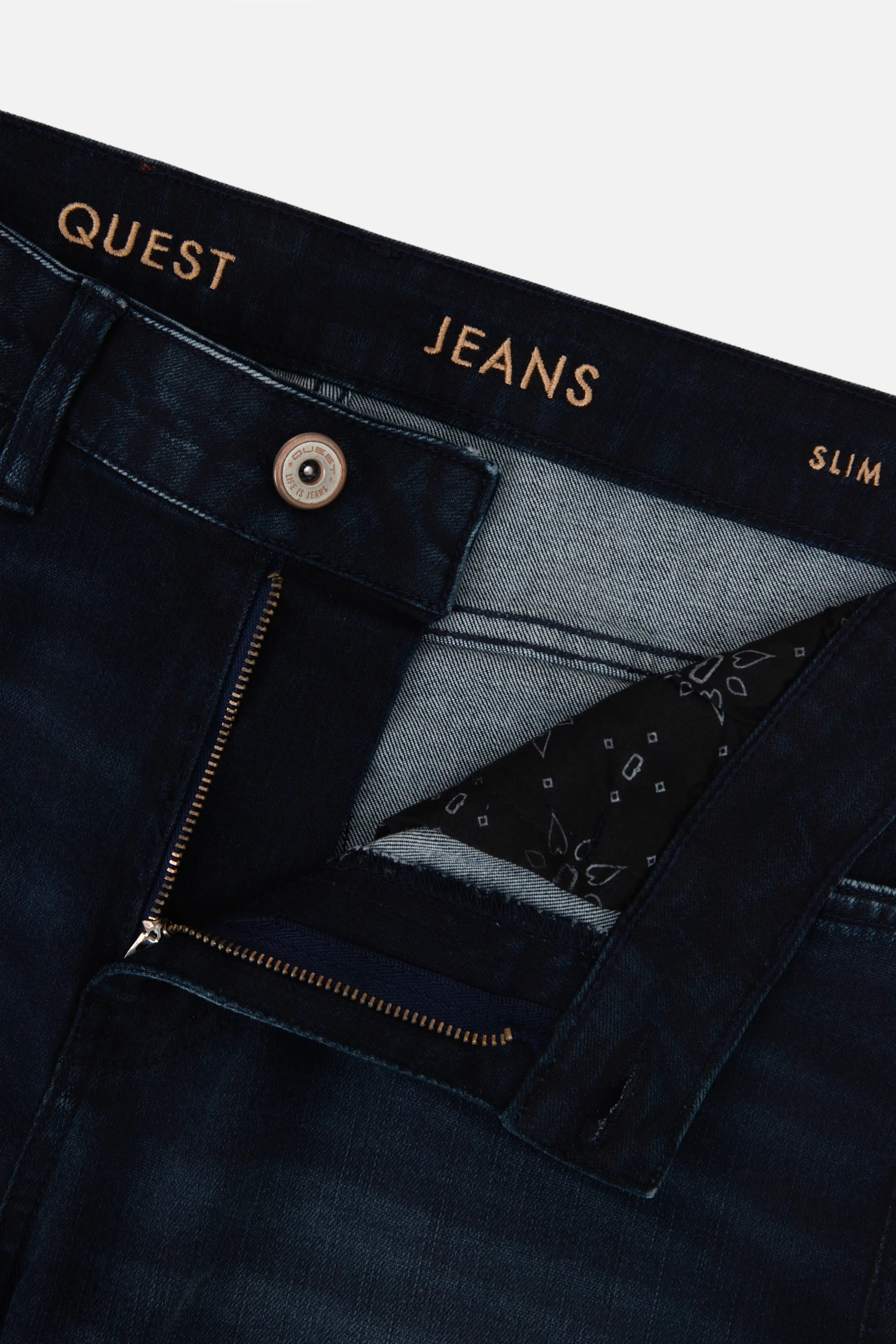 JEAN 5 BOLSILLOS COLOR AZUL OSCURO
