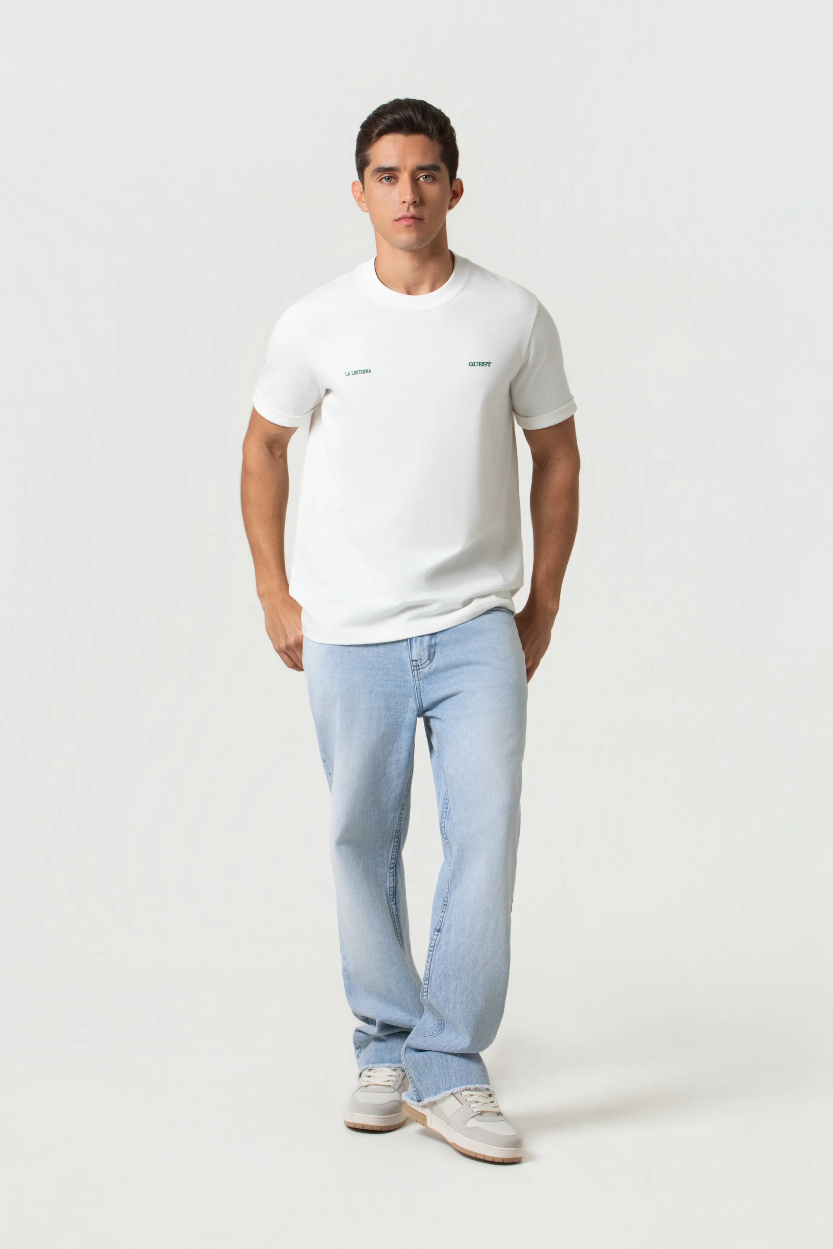 JEAN 5 BOLSILLOS COLOR AZUL CLARO