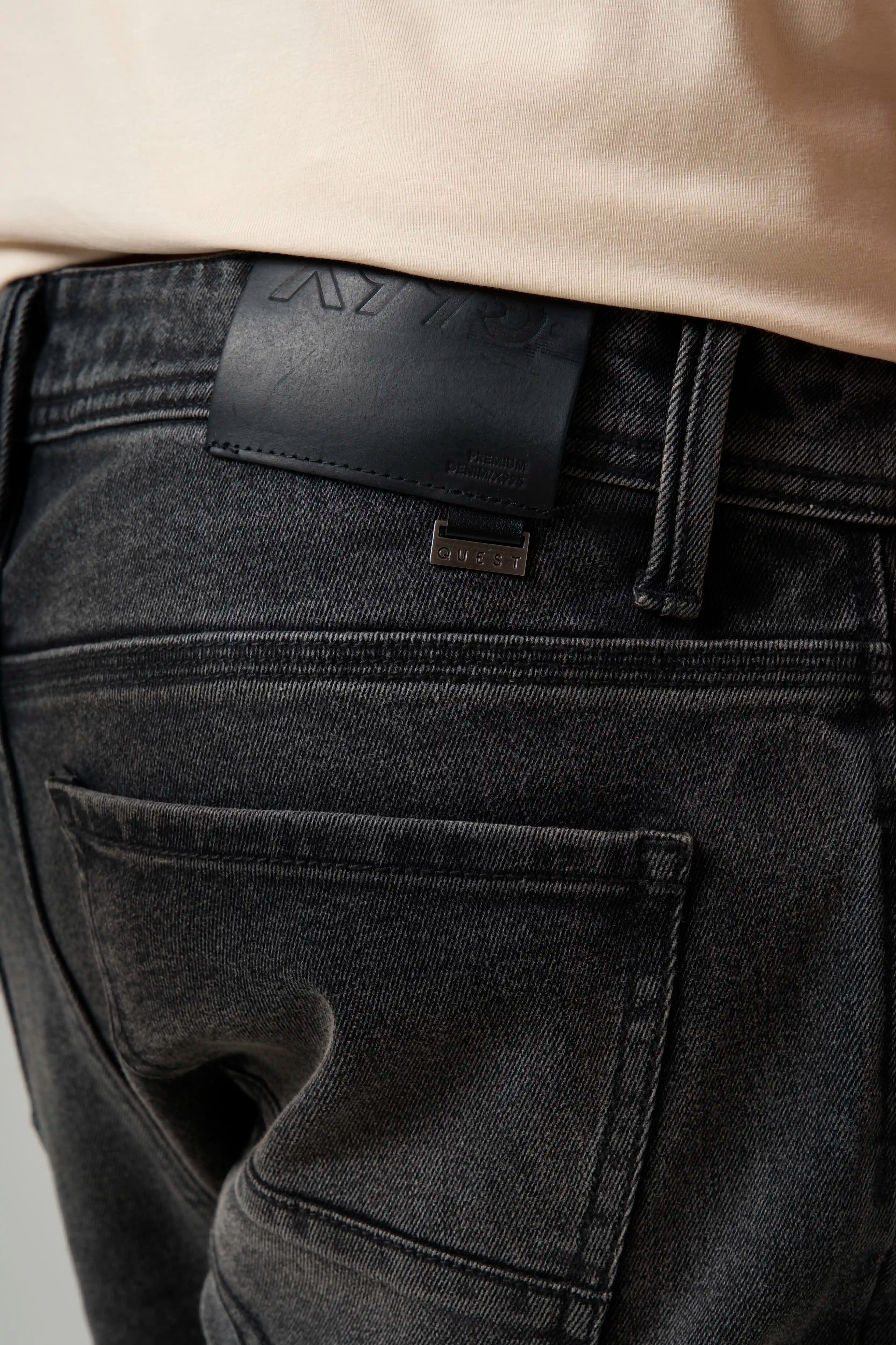 JEAN 5 BOLSILLOS COLOR GRIS OSCURO