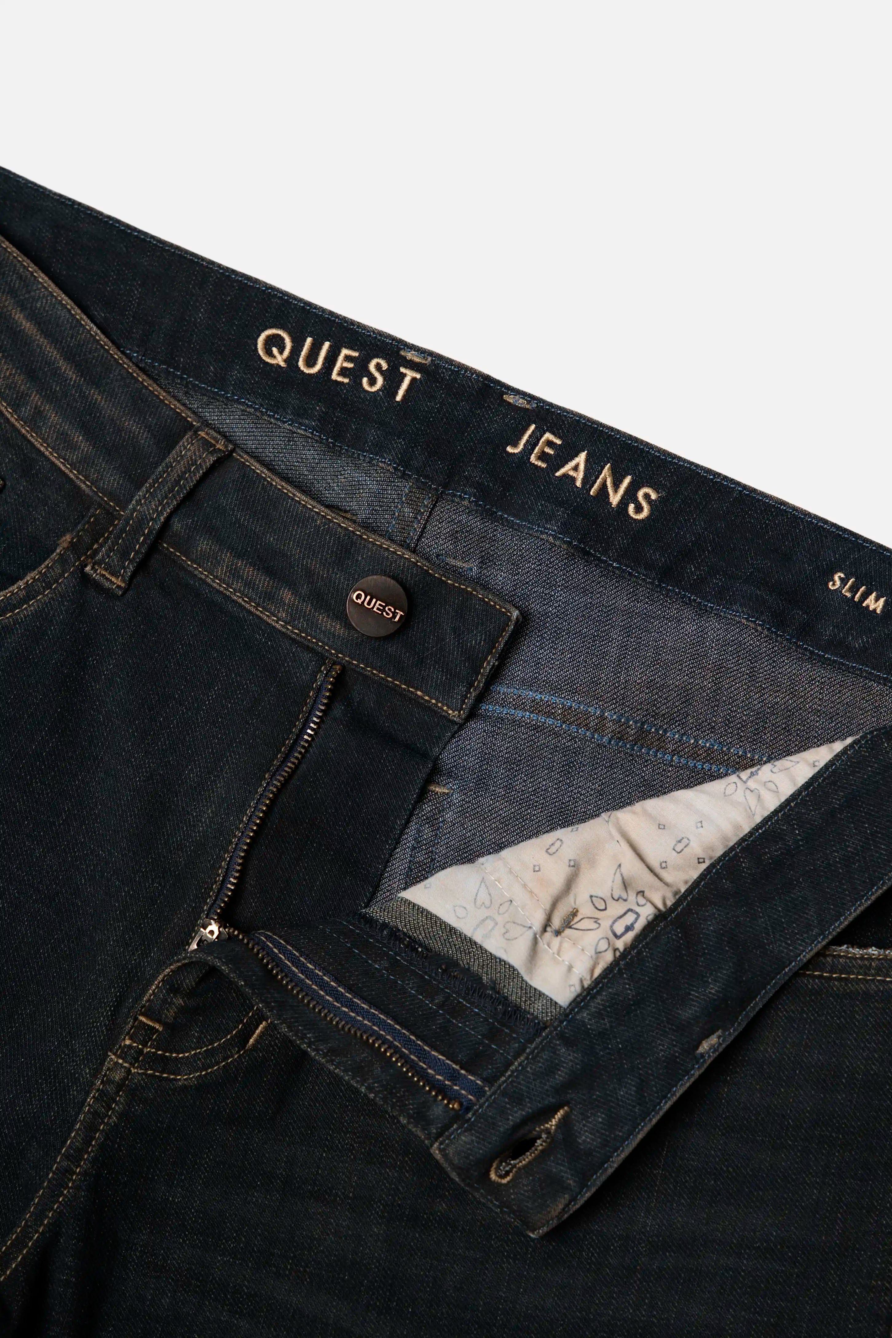 JEAN 5 BOLSILLOS COLOR AZUL OSCURO
