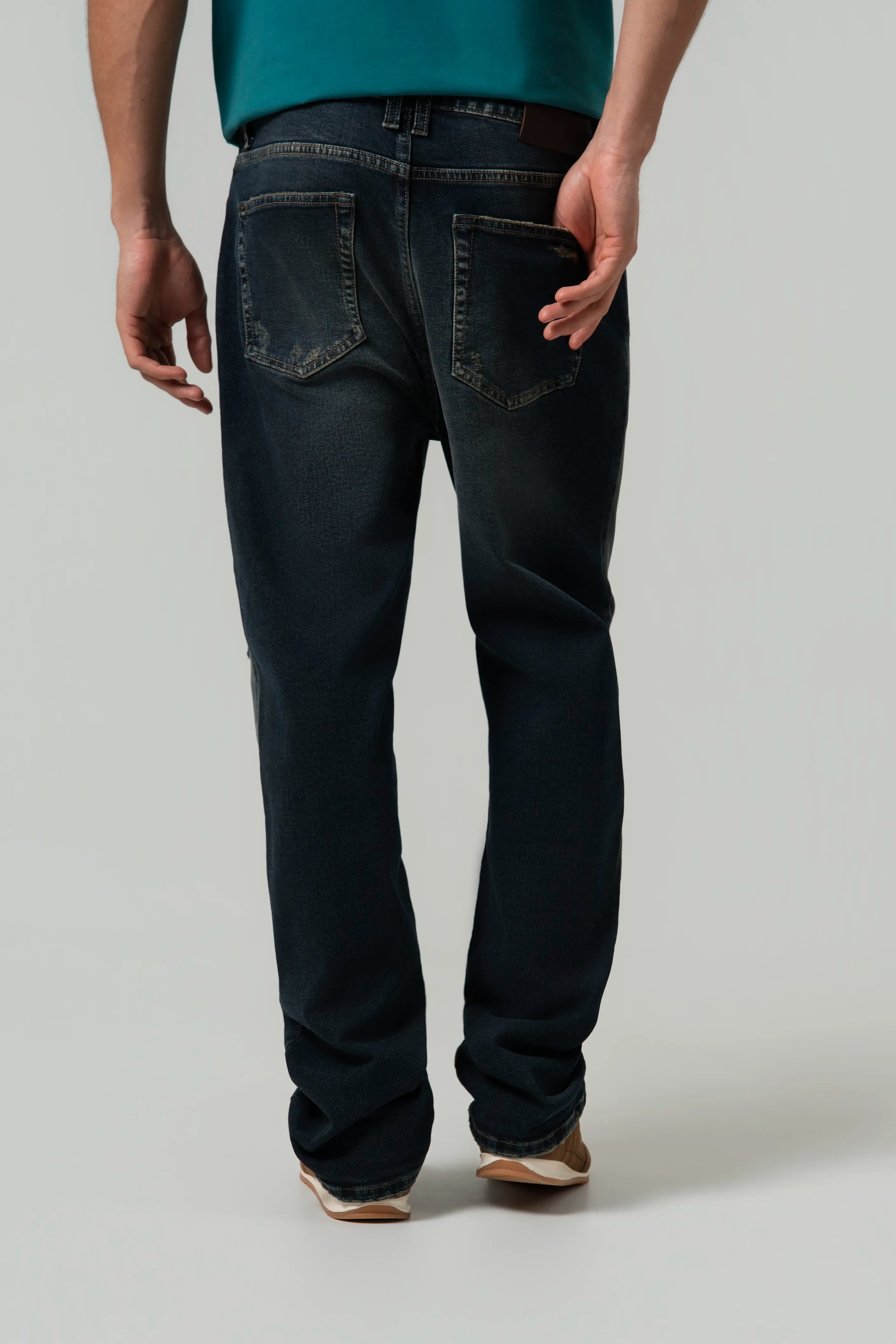 JEAN 5 BOLSILLOS COLOR AZUL OSCURO