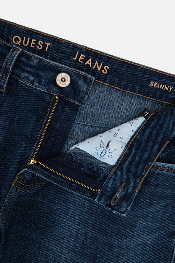 JEAN 5 BOLSILLOS COLOR AZUL OSCURO