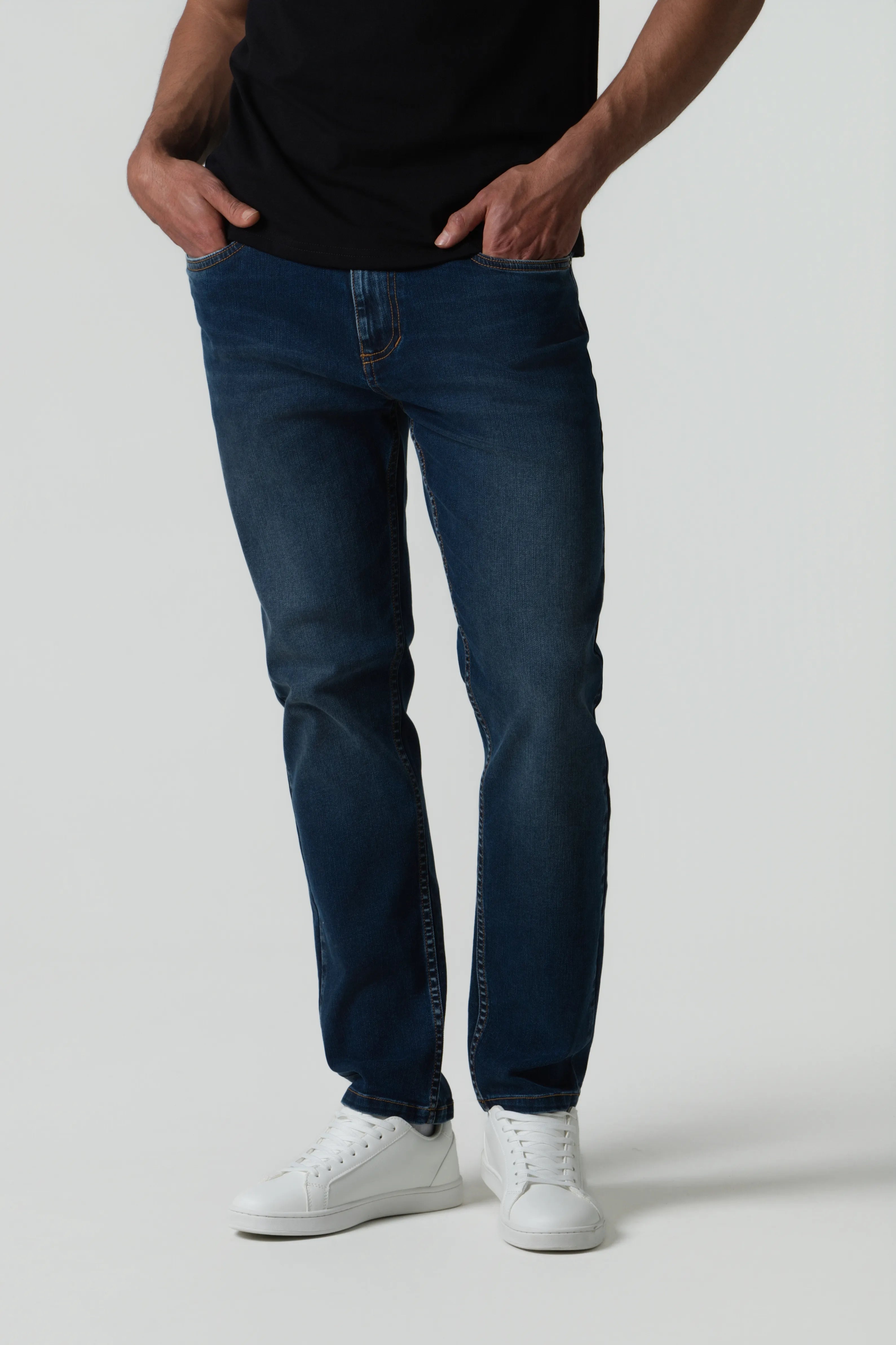 JEAN 5 BOLSILLOS COLOR AZUL MEDIO
