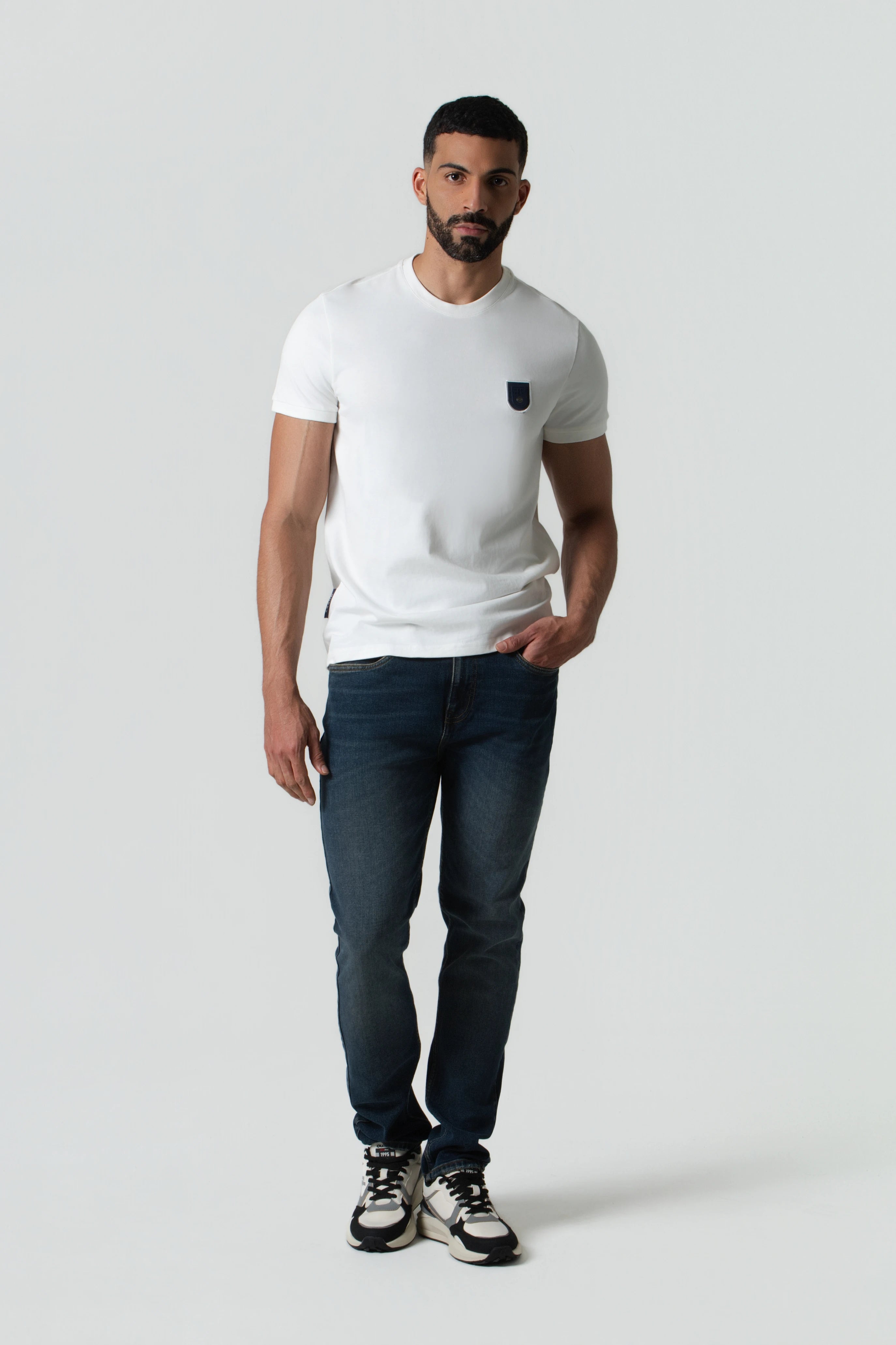 JEAN 5 BOLSILLOS COLOR AZUL OSCURO