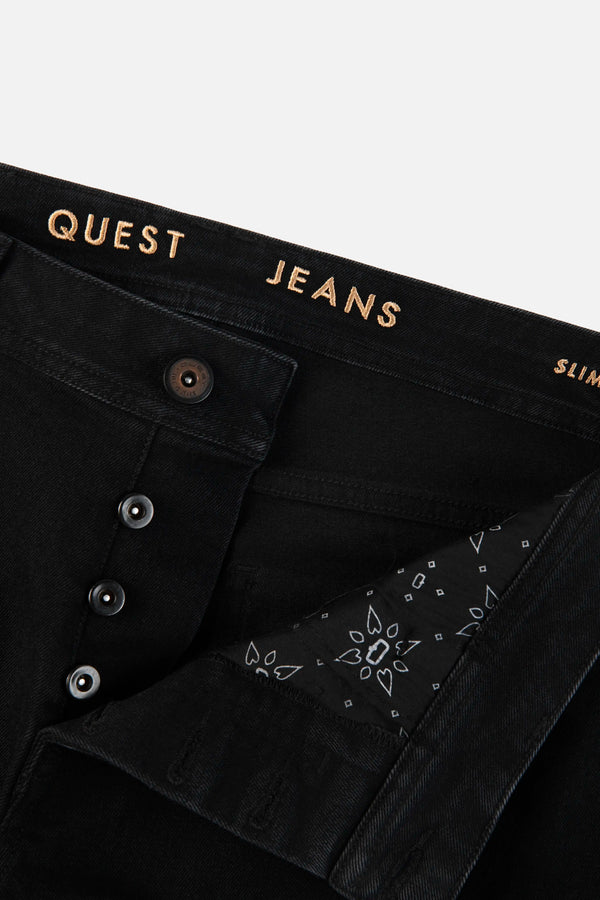 JEAN 5 BOLSILLOS COLOR NEGRO