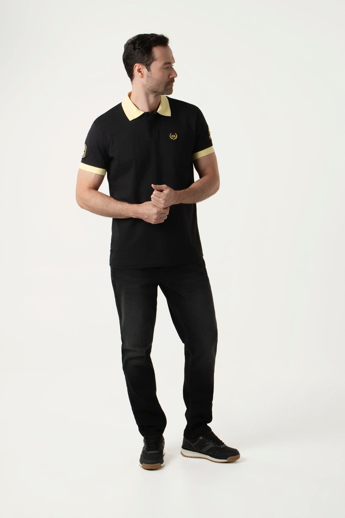 JEAN 5 BOLSILLOS COLOR NEGRO