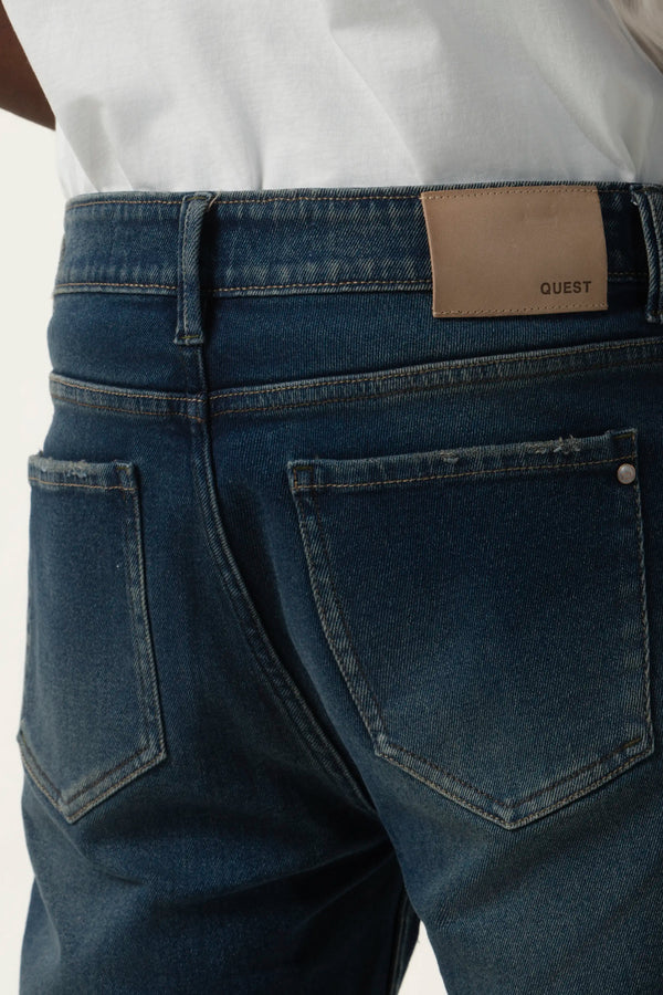 JEAN 5 BOLSILLOS COLOR AZUL OSCURO