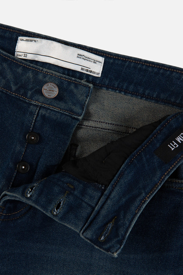 JEAN 5 BOLSILLOS COLOR AZUL OSCURO