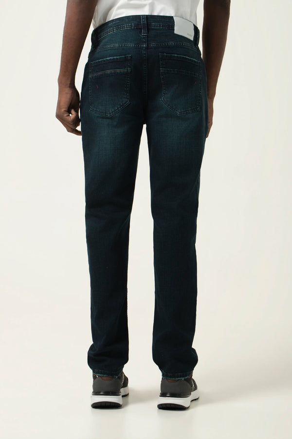 JEAN 5 BOLSILLOS COLOR AZUL OSCURO