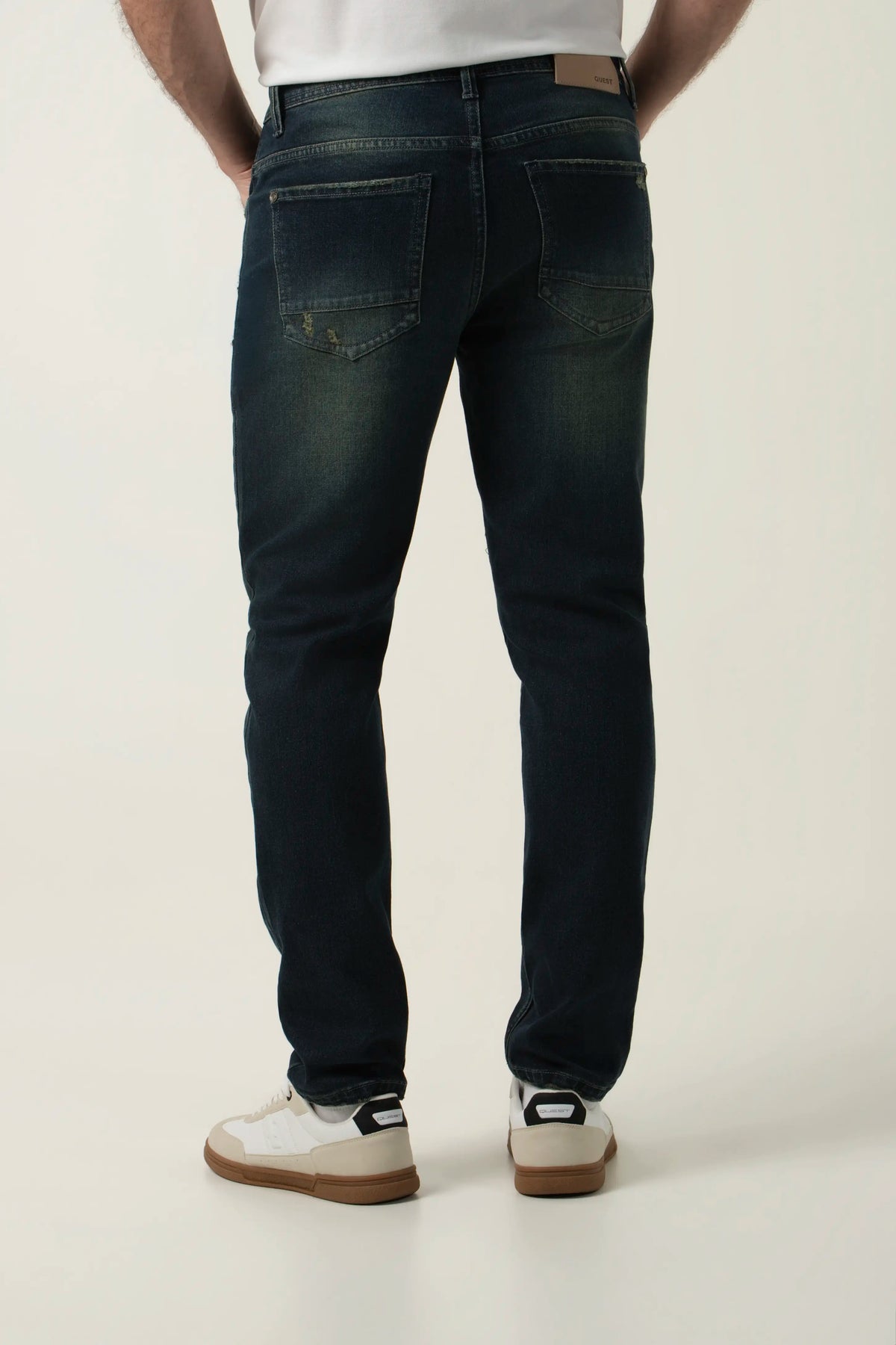 JEAN 5 BOLSILLOS COLOR AZUL OSCURO