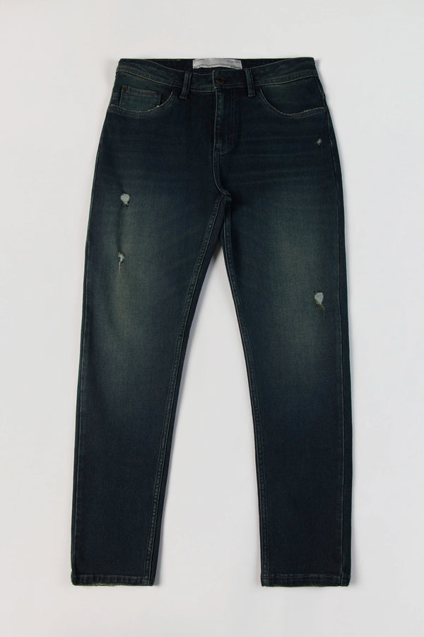 JEAN 5 BOLSILLOS COLOR AZUL OSCURO