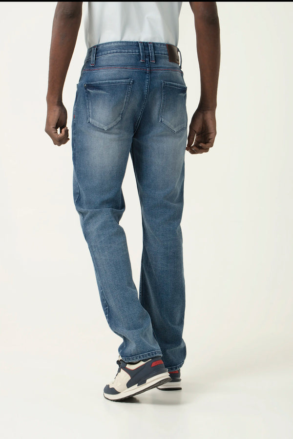 JEAN 5 BOLSILLOS COLOR AZUL MEDIO