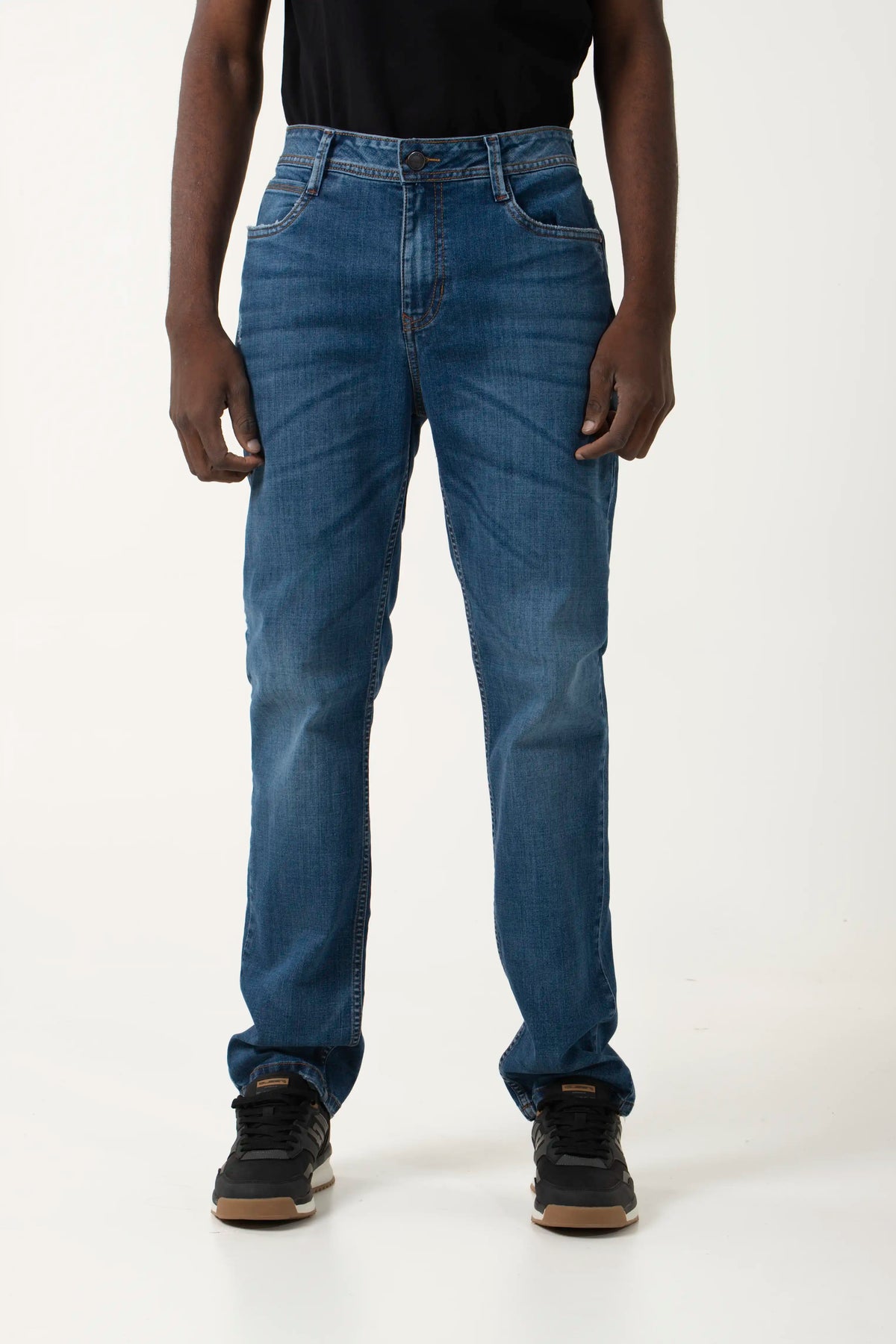 JEAN 5 BOLSILLOS COLOR AZUL OSCURO