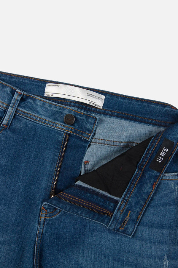 JEAN 5 BOLSILLOS COLOR AZUL OSCURO