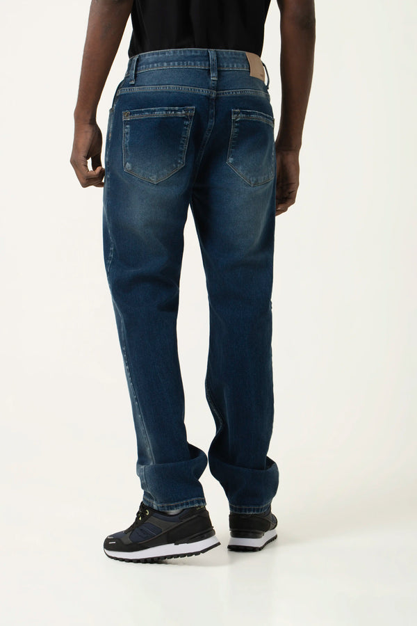 JEAN 5 BOLSILLOS COLOR AZUL OSCURO