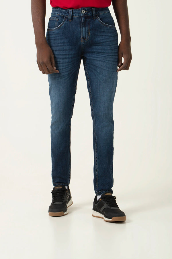 JEAN 5 BOLSILLOS COLOR AZUL OSCURO