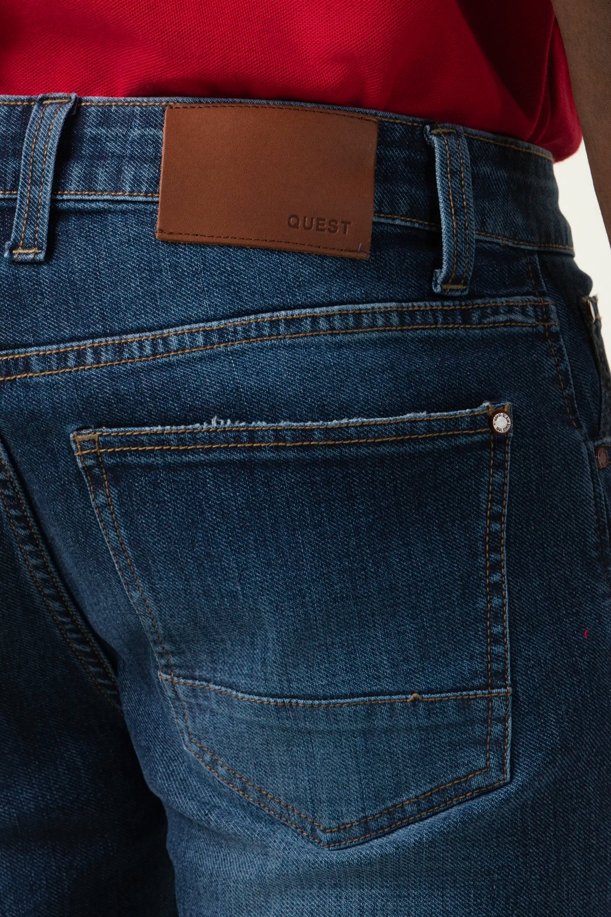 JEAN 5 BOLSILLOS COLOR AZUL OSCURO