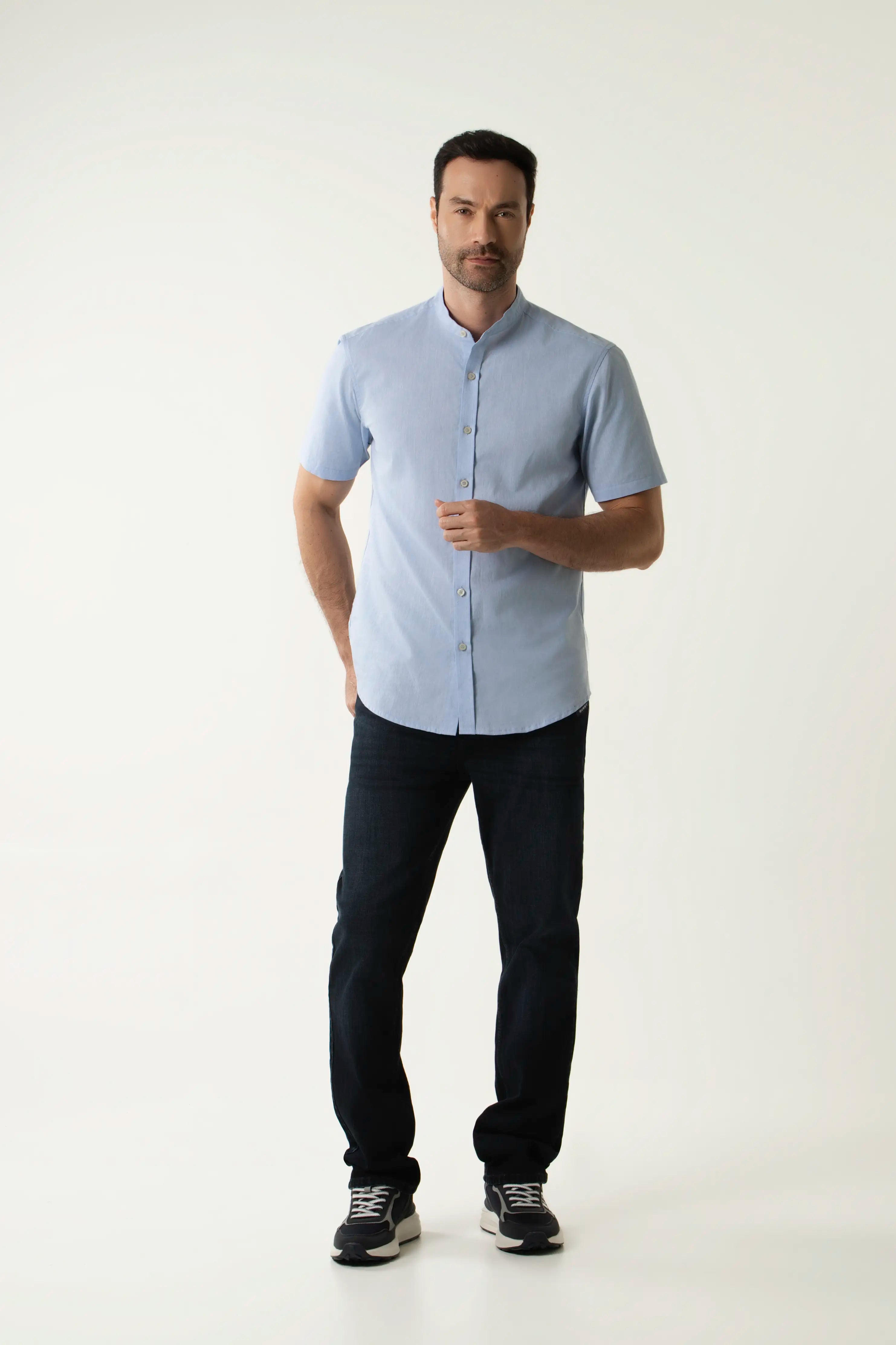 JEAN 5 BOLSILLOS COLOR AZUL OSCURO