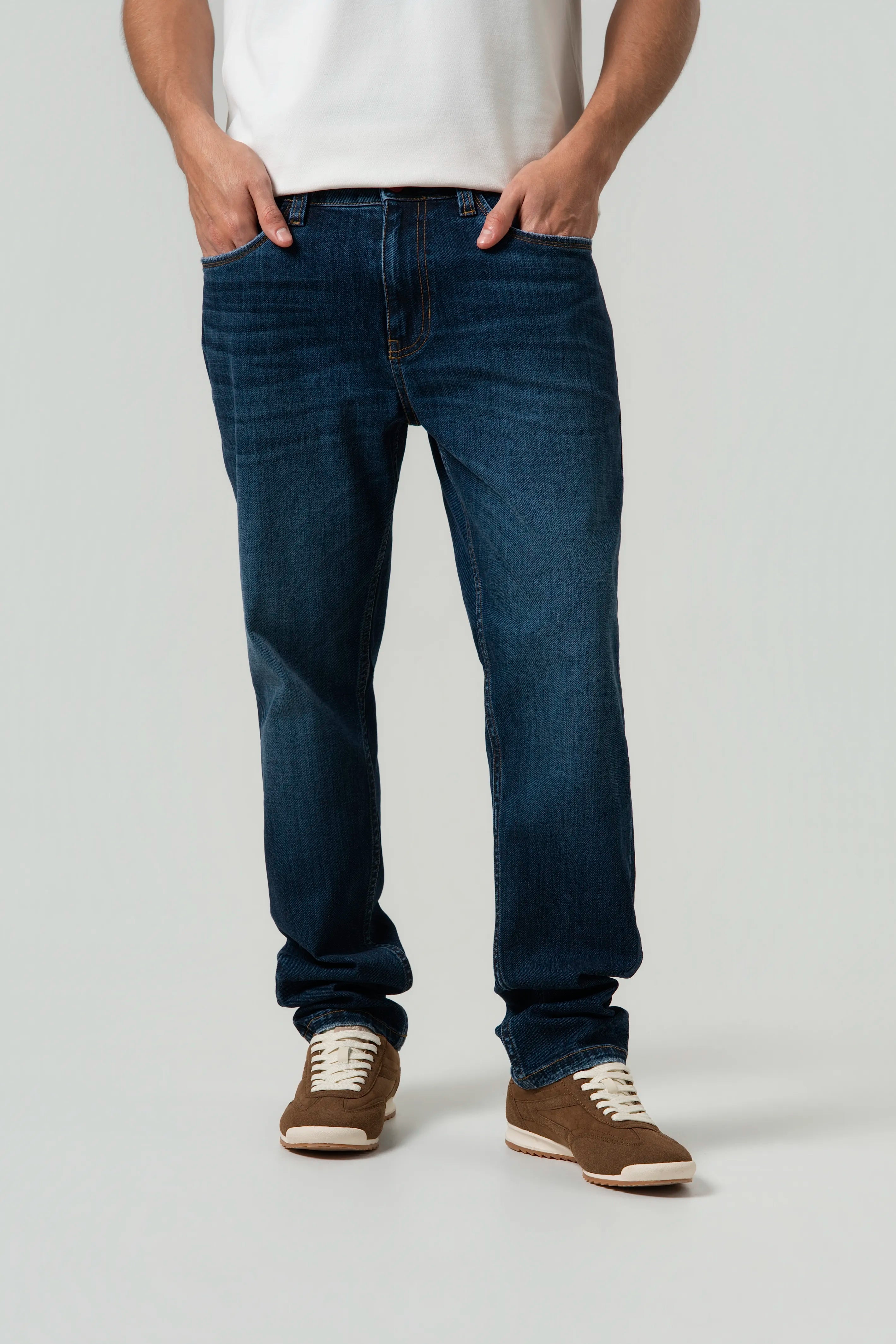 JEAN 5 BOLSILLOS COLOR AZUL OSCURO