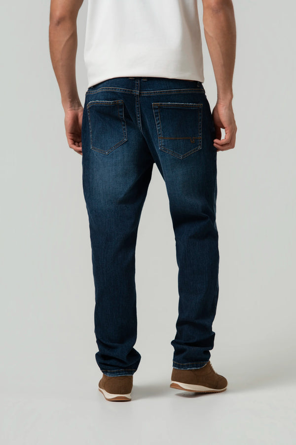 JEAN 5 BOLSILLOS COLOR AZUL OSCURO