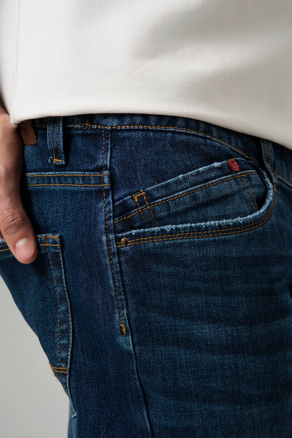 JEAN 5 BOLSILLOS COLOR AZUL OSCURO