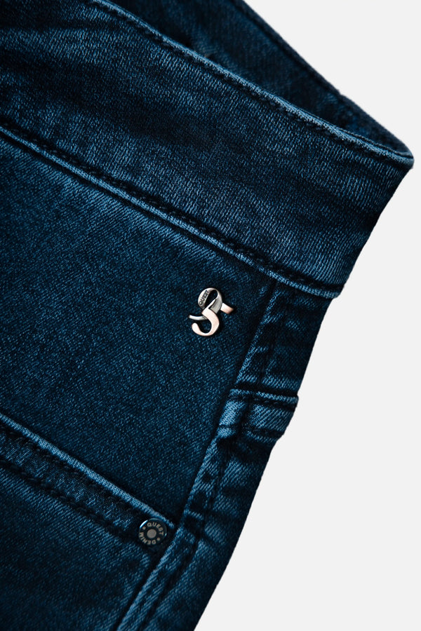 JEAN 5 BOLSILLOS COLOR AZUL OSCURO