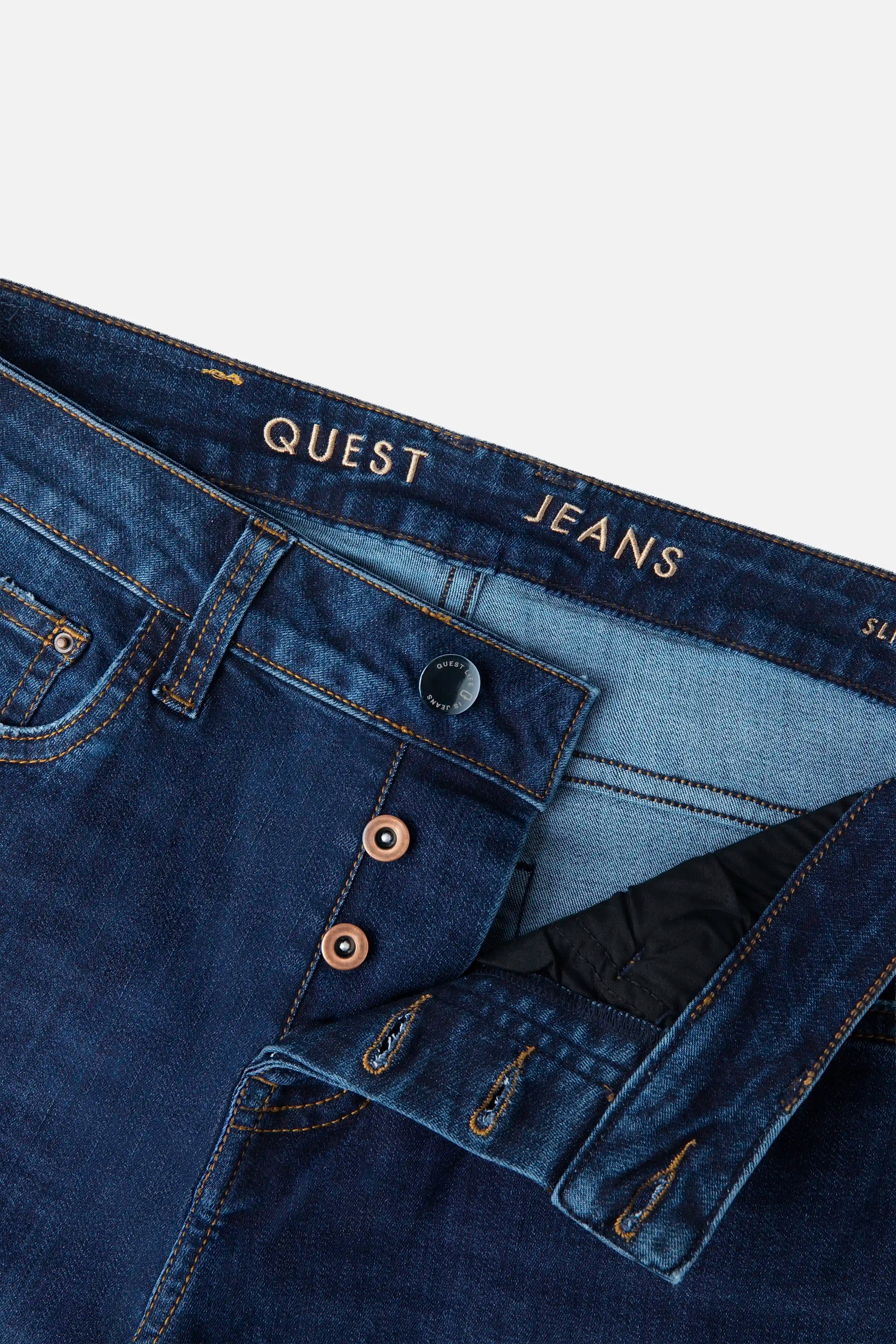 JEAN 5 BOLSILLOS COLOR AZUL OSCURO