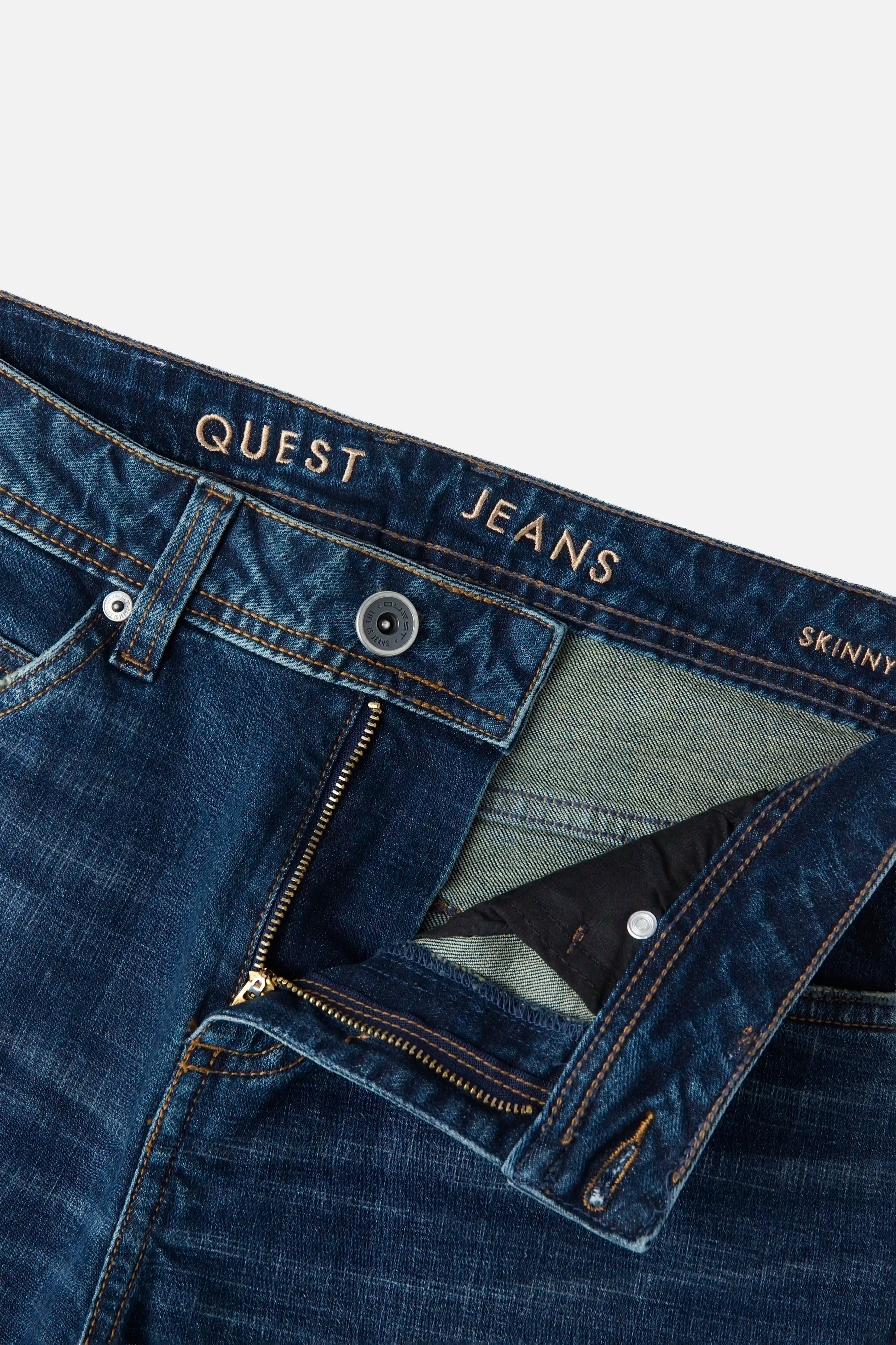 JEAN 5 BOLSILLOS COLOR AZUL OSCURO