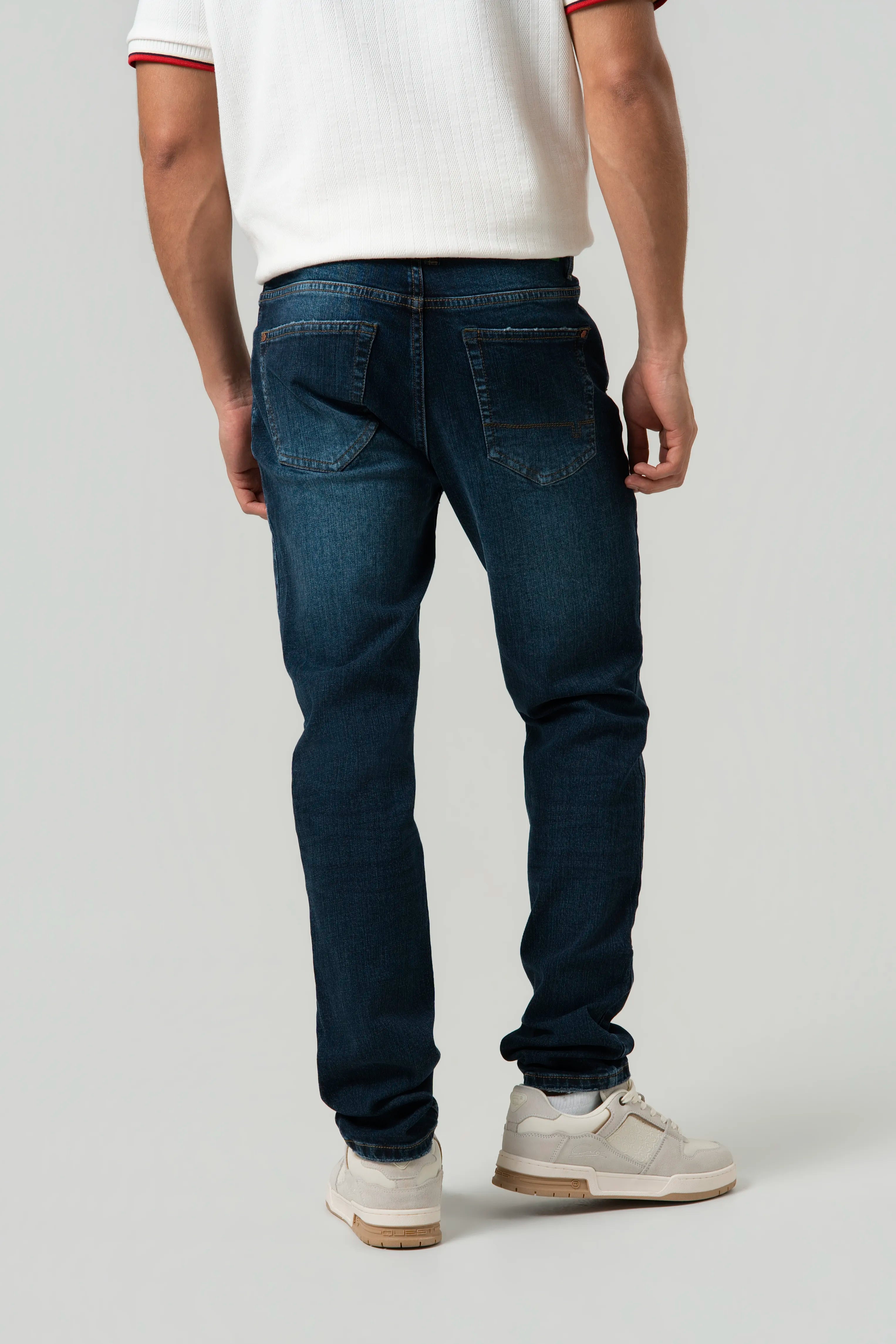 JEAN 5 BOLSILLOS COLOR AZUL OSCURO