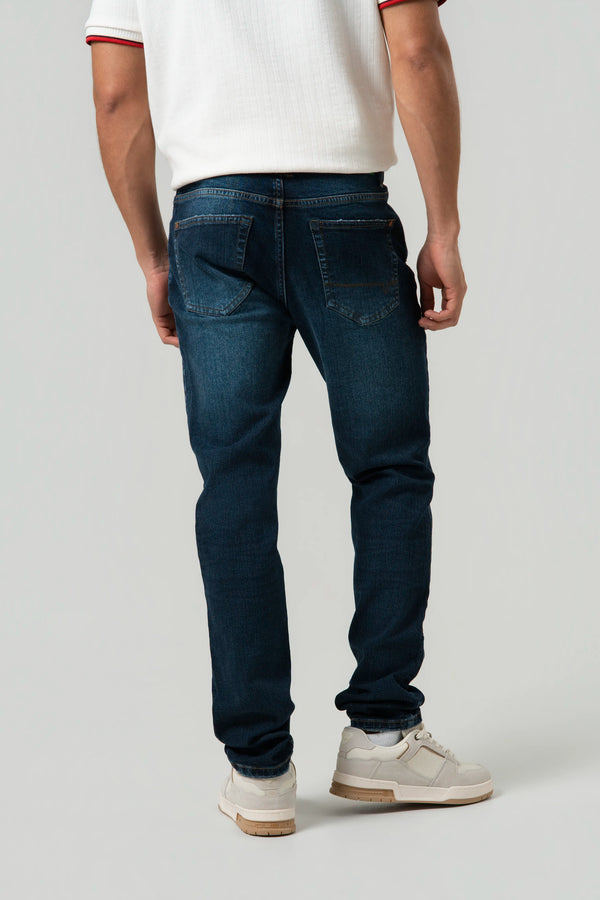 JEAN 5 BOLSILLOS COLOR AZUL OSCURO