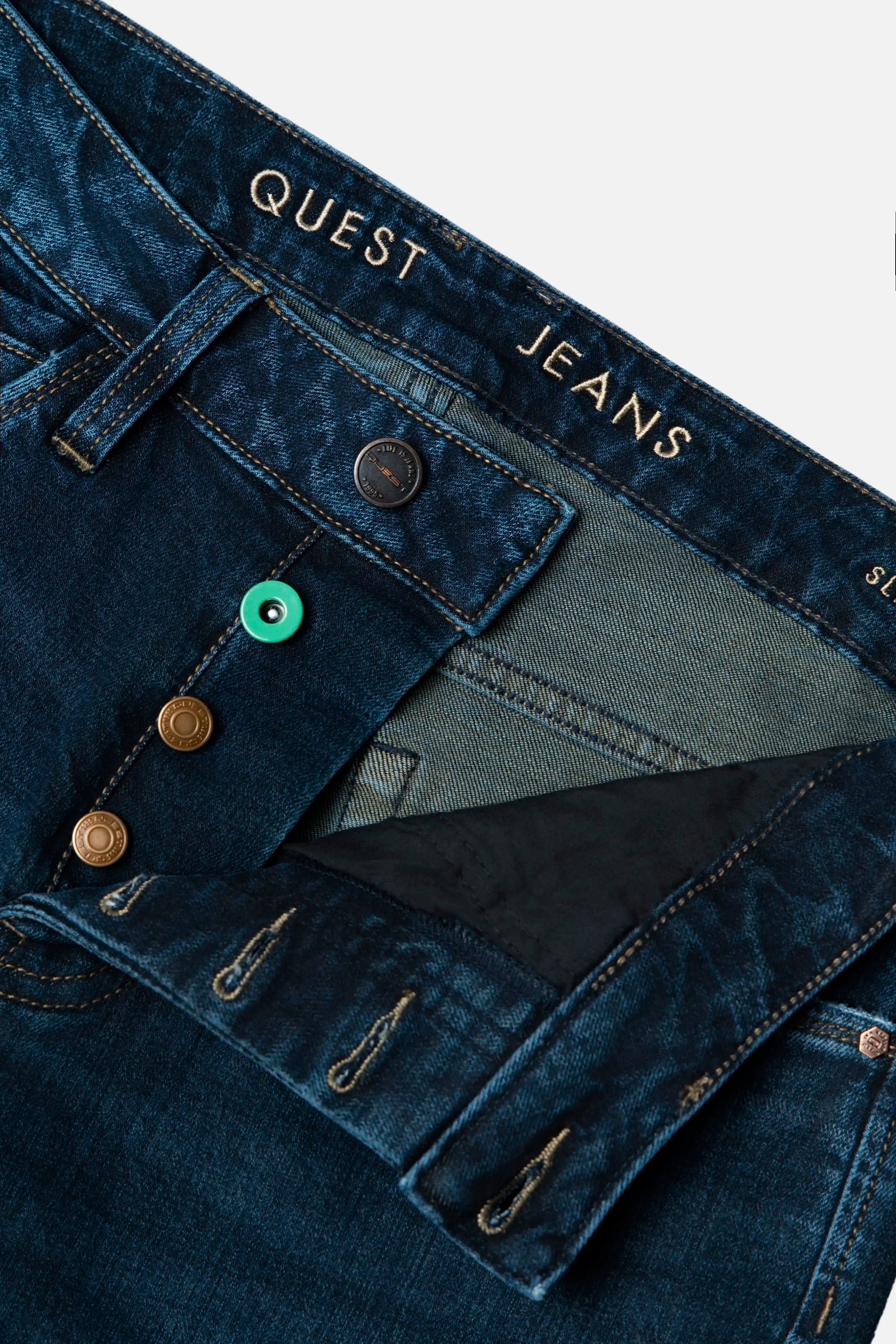 JEAN 5 BOLSILLOS COLOR AZUL OSCURO