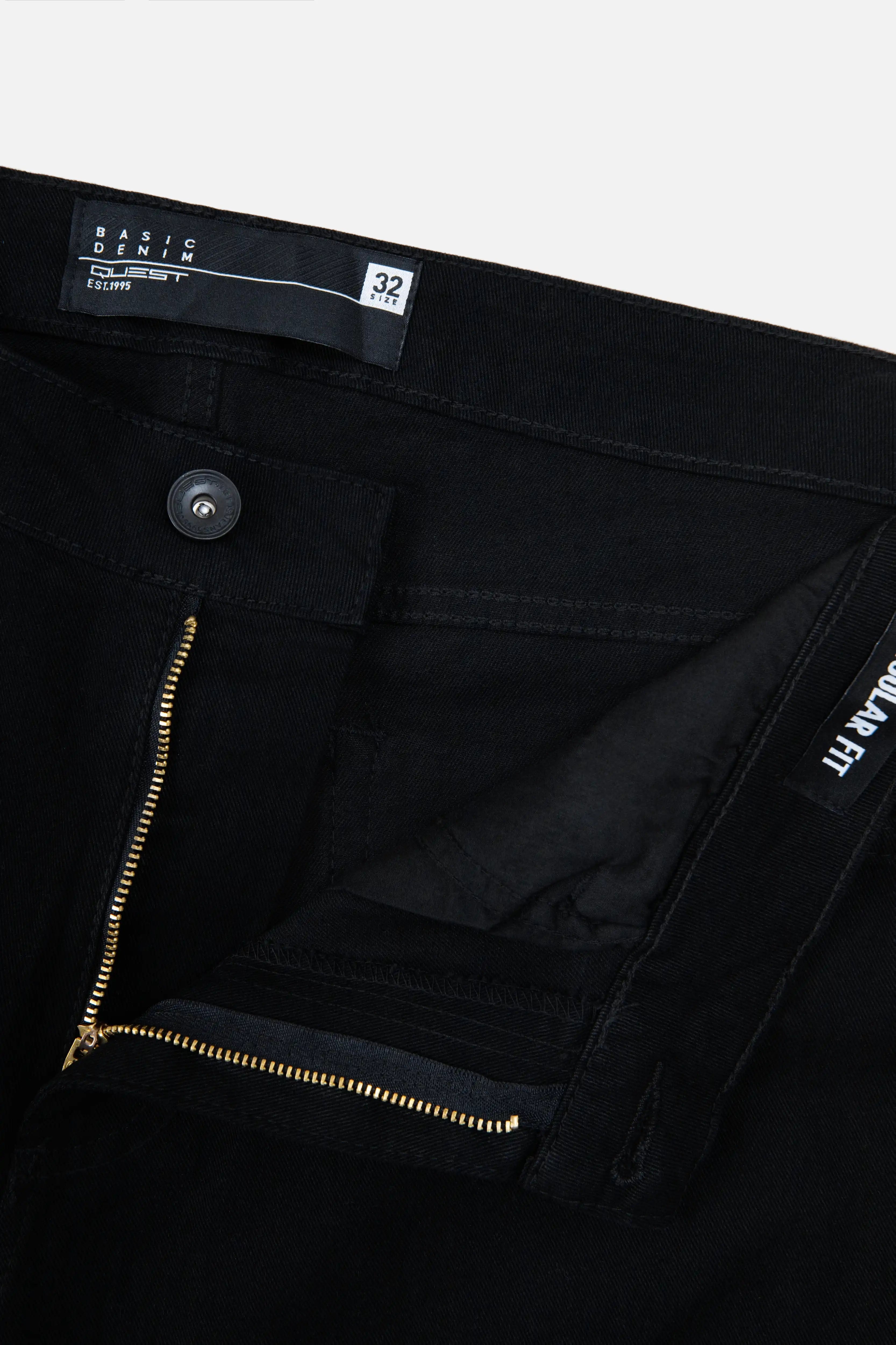 JEAN 5 BOLSILLOS COLOR NEGRO NEGRO